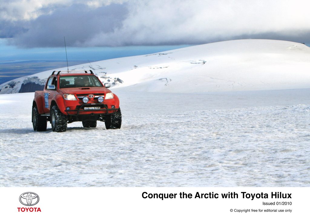 Conquer The Arctic With Toyota Hilux Toyota Media Site
