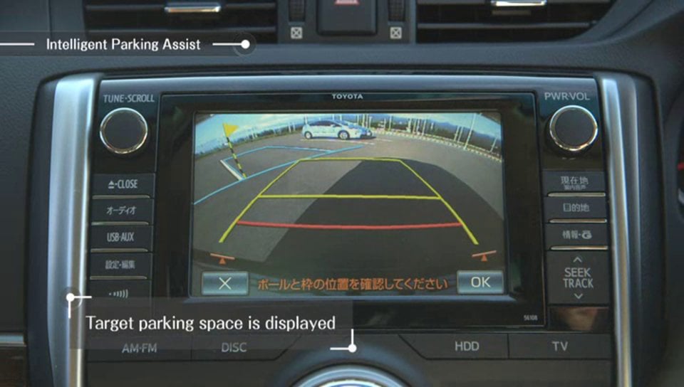 Toyota Integrated Safety Parking Assist Toyota Media Site