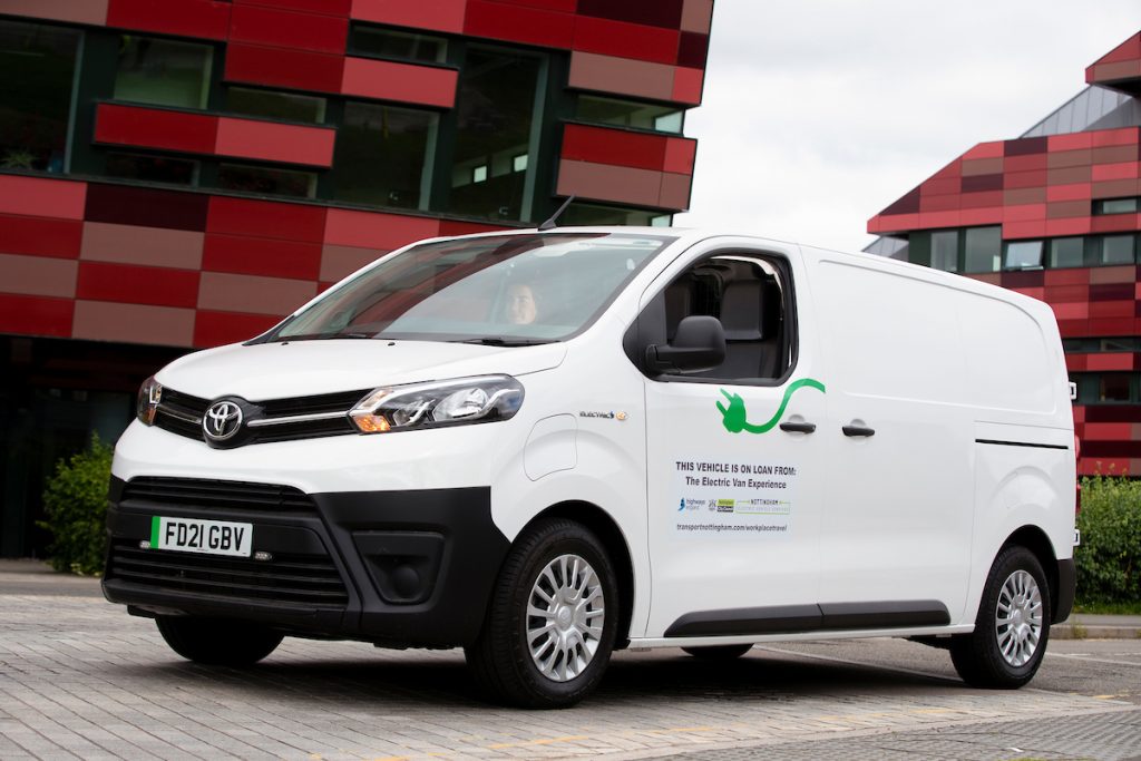 Toyota Proace Electric Joins City Business Trial Initiative