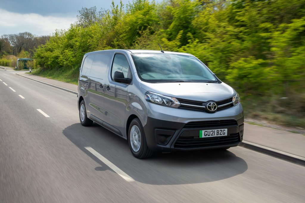 Toyota Proace Electric wins Green Award and overall Van of the Year title