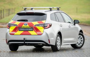 Toyota Corolla Commercial (model shown fitted with accessory roof bars and tow bar)