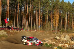 Elfyn Evans and Scott Martin