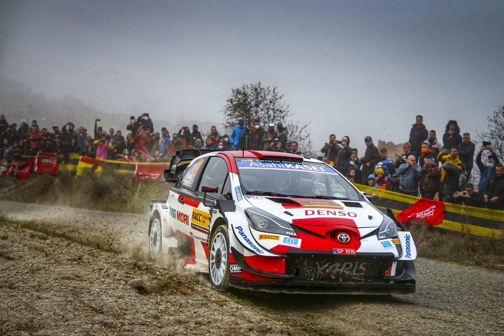 Evans and Toyota Gazoo Racing Seal Second in Spain