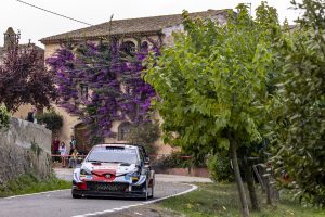 Evans and Toyota Gazoo Racing Seal Second in Spain