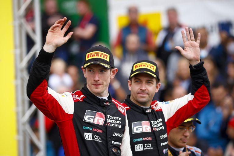 Evans and Toyota Gazoo Racing Seal Second in Spain