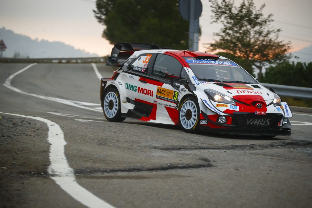 Evans and Toyota Gazoo Racing Seal Second in Spain