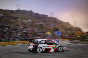 Evans and Toyota Gazoo Racing Seal Second in Spain