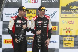 Evans and Toyota Gazoo Racing Seal Second in Spain