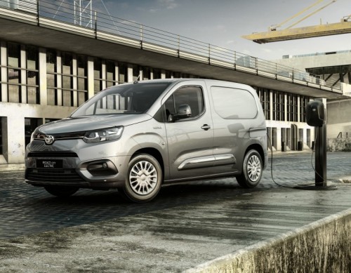 Toyota Proace City Electric (European Specification shown) What Car? Van of the Year 2022