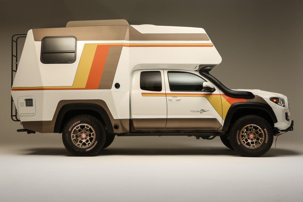 SEMA 2021 Toyota Custom Built Camper Vans and Overland Trucks take