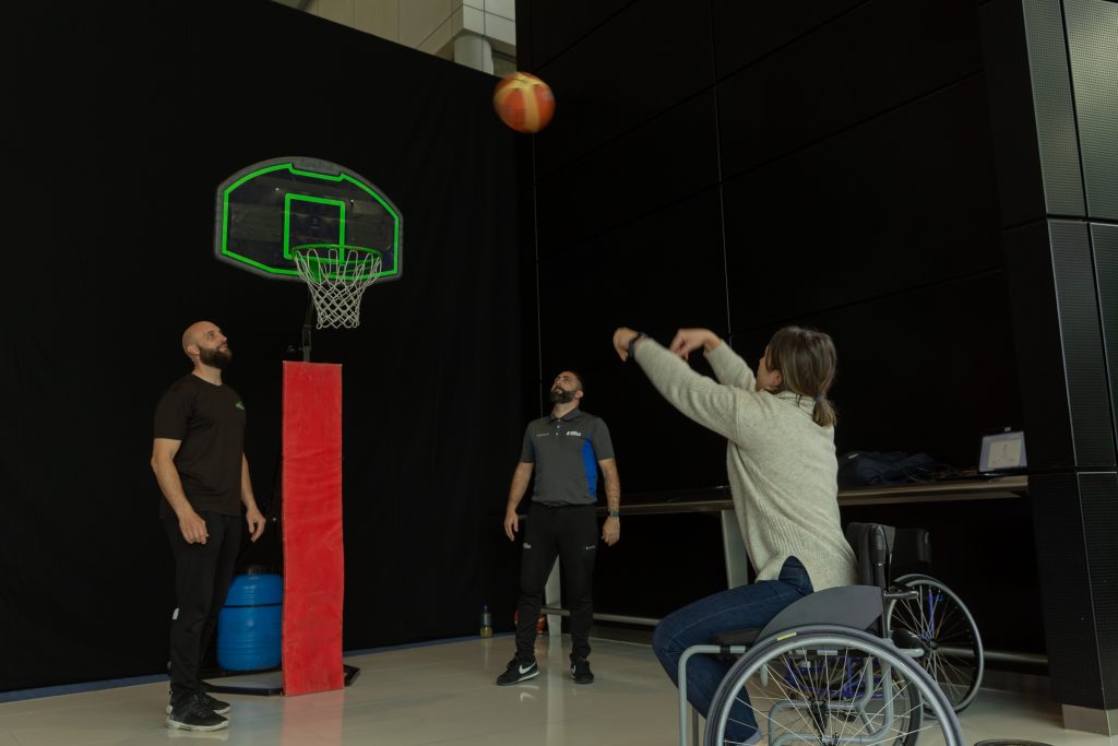 Toyota staff tried their hand at wheelchair basketball at the Toyota GB Diversity, Equality and Inclusion Event