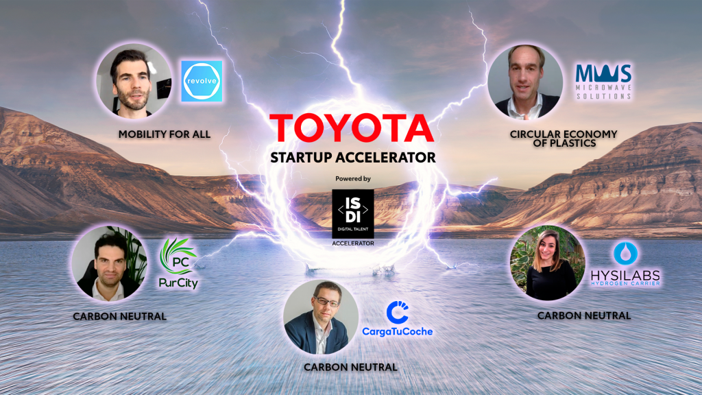 Five European companies selected by Toyota Startup Accelerator Bootcamp to progress to the Proof-of-Concept phase and a final demo day in June