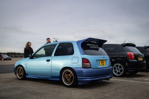 Peter Allen's winning Toyota Starlet