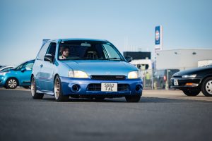 Peter Allen's winning Toyota Starlet