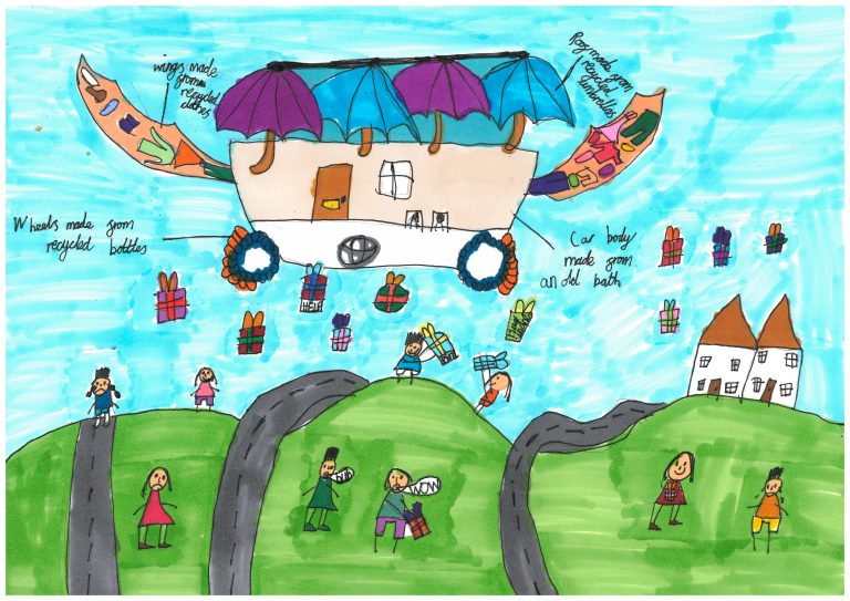 Habiba Khalid, The Happy Recycled Car