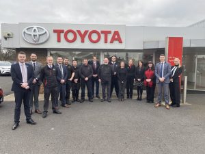 John Roe Toyota Grimsby win Ichiban Award