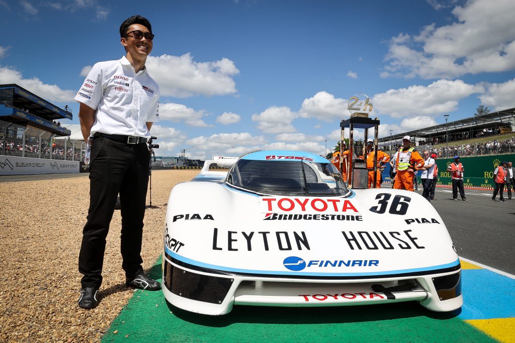 Toyota Tom's 85C driven by Kazuki Nakajima