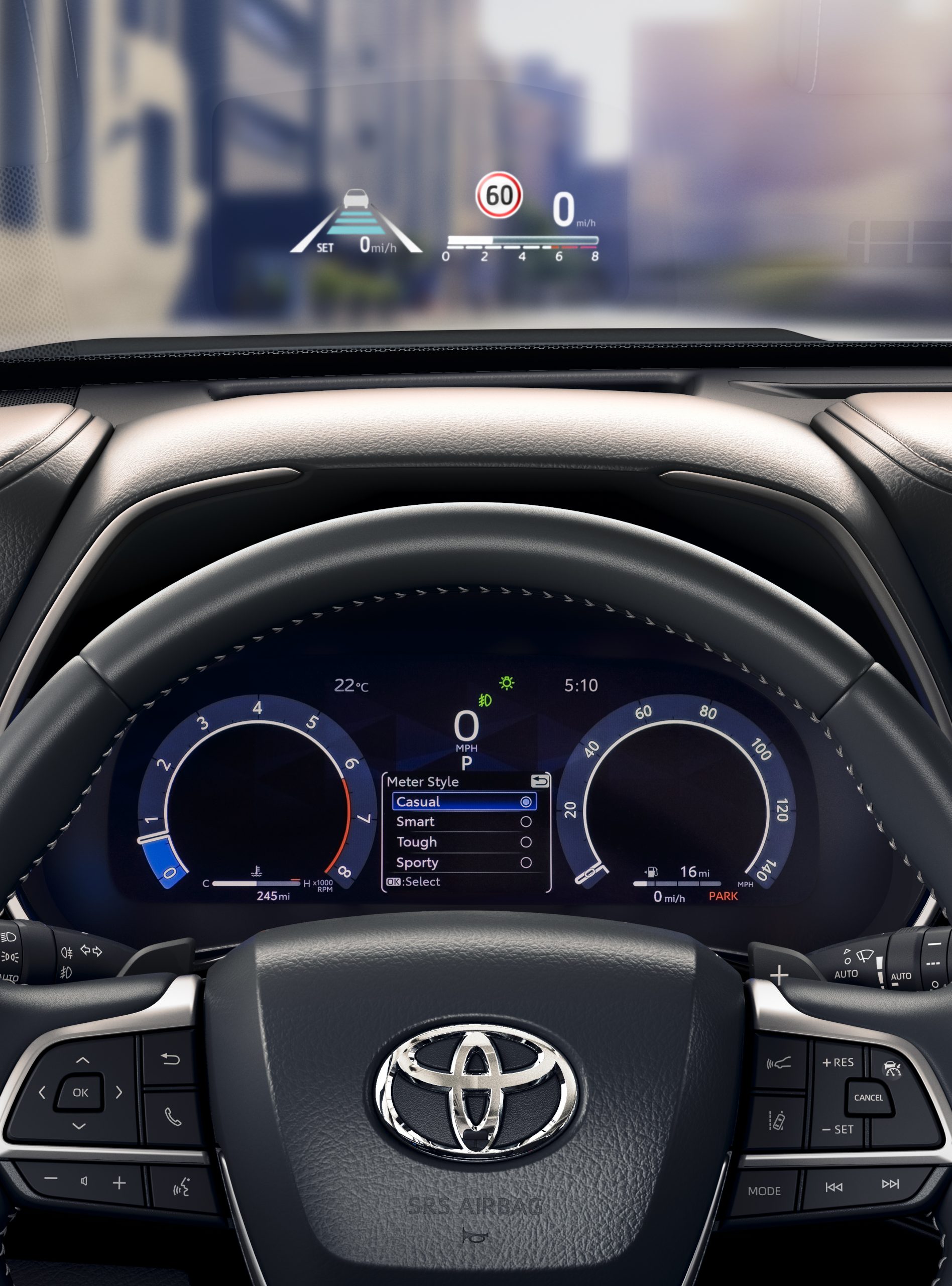 Car Hud For Toyota Land Cruiser/highlander/rav4 Head Up Display