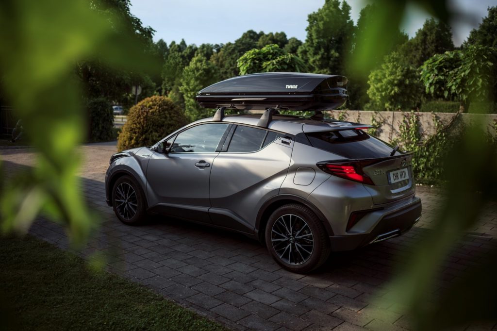 Toyota CHR with roof box