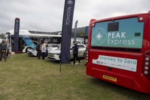 Toyota ‘Beyond Zero’ stand, Chatsworth Country Fair, Derbyshire, UK.