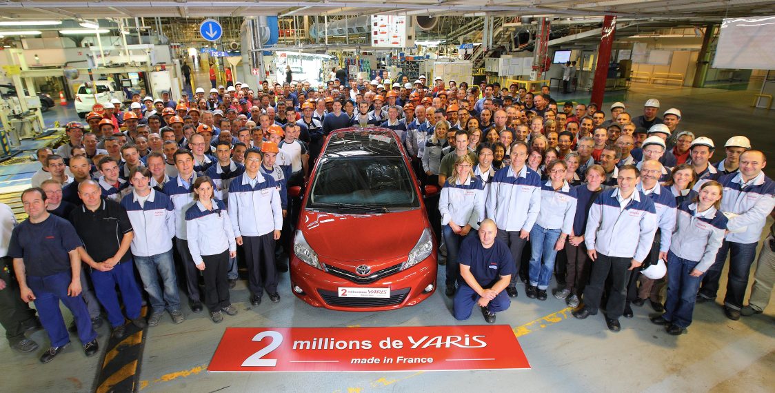Toyota Motor Manufacturing France - 2 millionth Yaris