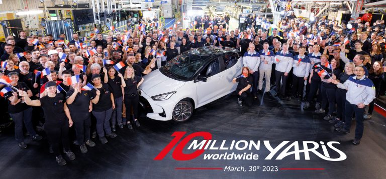 10,000,000 Toyota Yaris sales
