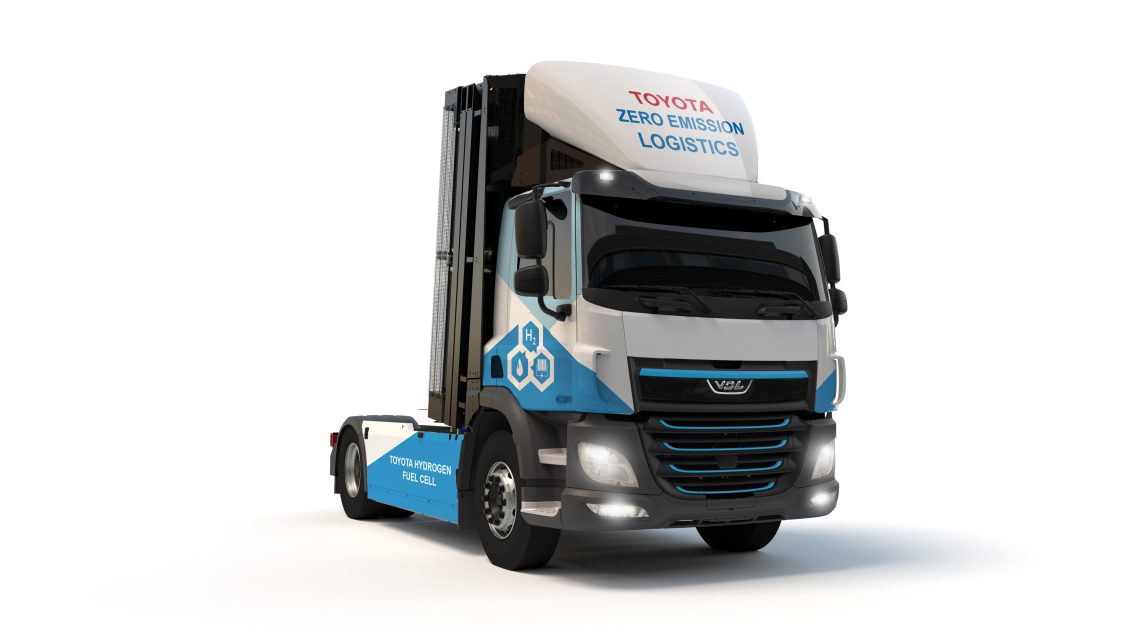 Hydrogen for heavy haulage