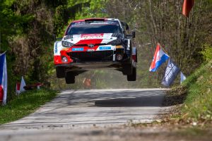 Elfyn Evans in GR Yaris Hybrid Rally1