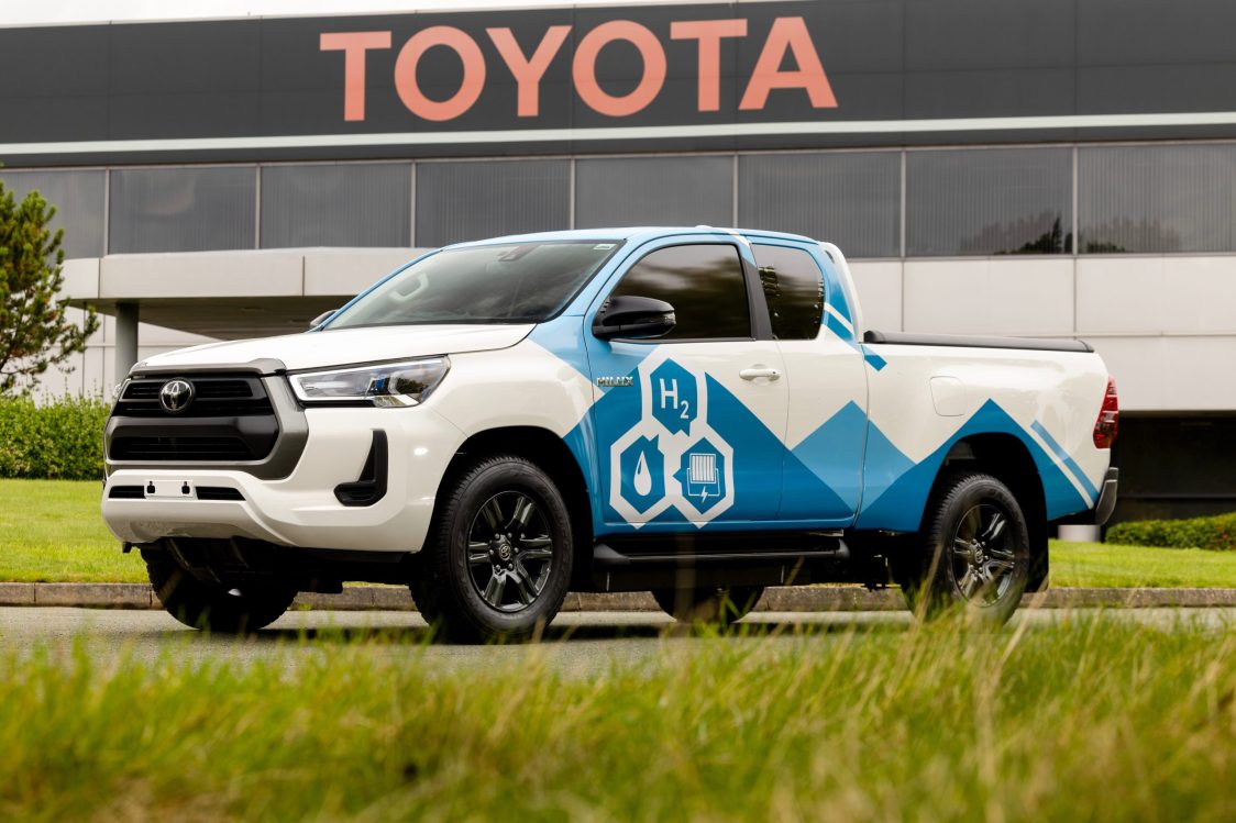 Built in Britain: the first hydrogen Hilux
