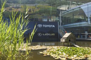 Toyota GB's Eco-HQ at Burgh Heath, near Epsom, Surrey