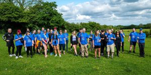 Toyota GB walking marathon in aid of MND Association