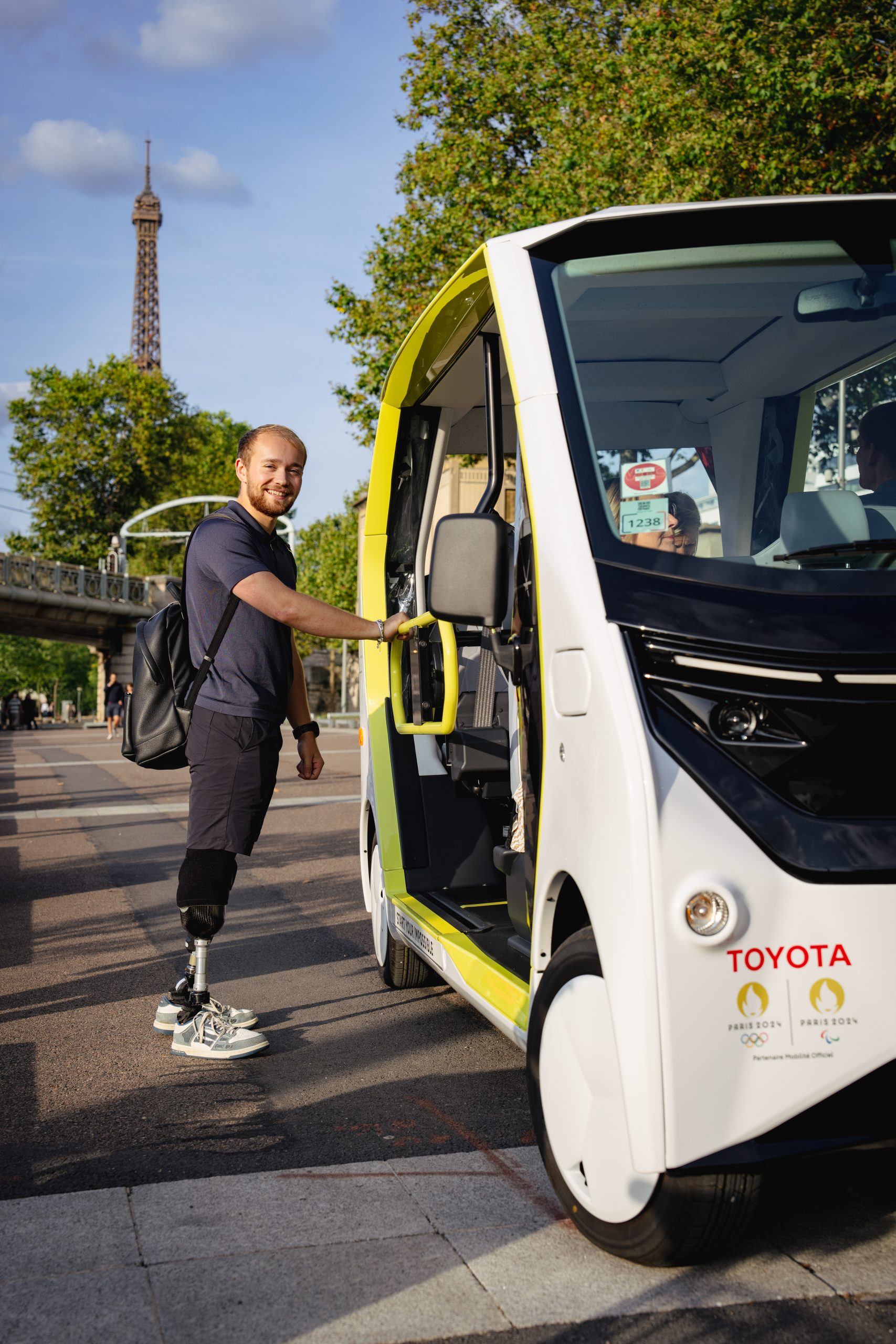 Billy Monger Puts Toyota’s Paralympic Mobility Vehicles to the Test