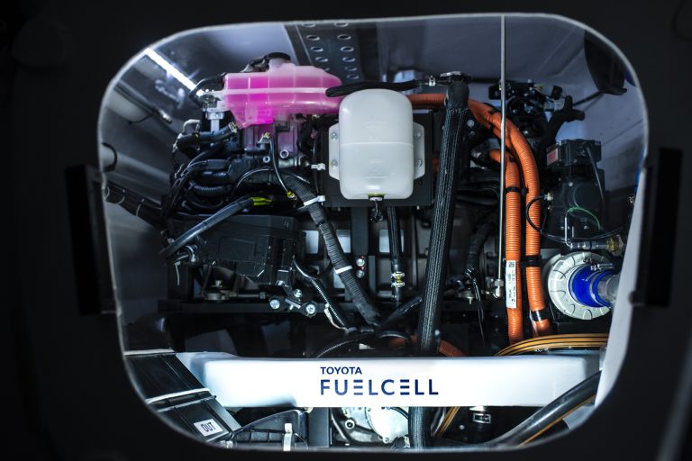 Toyota fuel cell in Energy Observer 1
