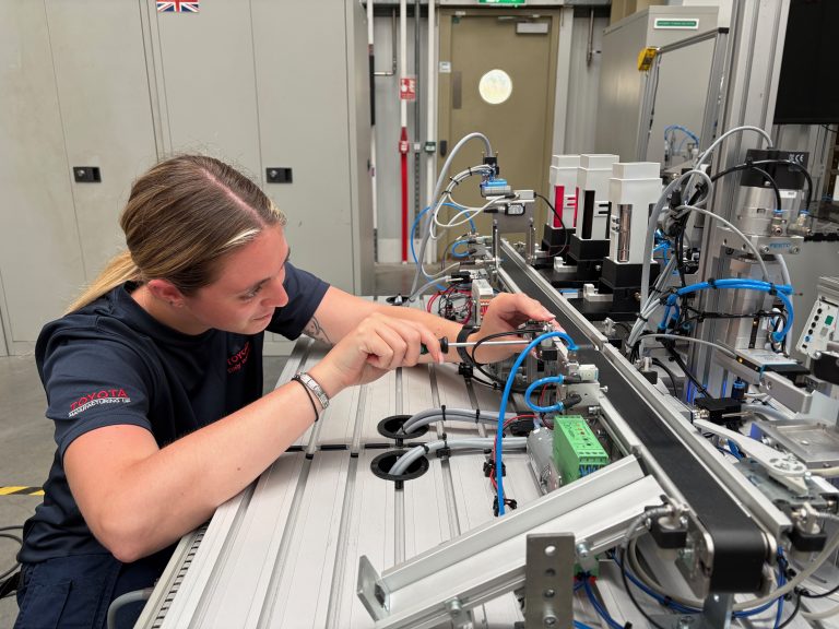 Toyota Manufacturing UK apprentice Emily Bettridge