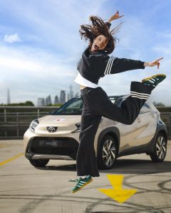 Andrea Spendolini-Sirieix learns to drive in a Toyota Aygo X