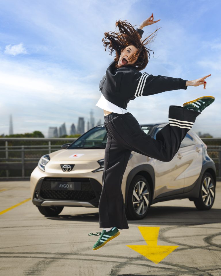 Andrea Spendolini-Sirieix learns to drive in a Toyota Aygo X