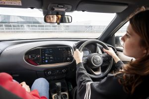 Andrea Spendolini-Sirieix learns to drive in a Toyota Aygo X