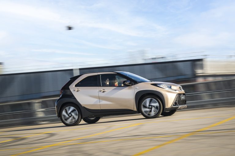 Andrea Spendolini-Sirieix learns to drive in a Toyota Aygo X