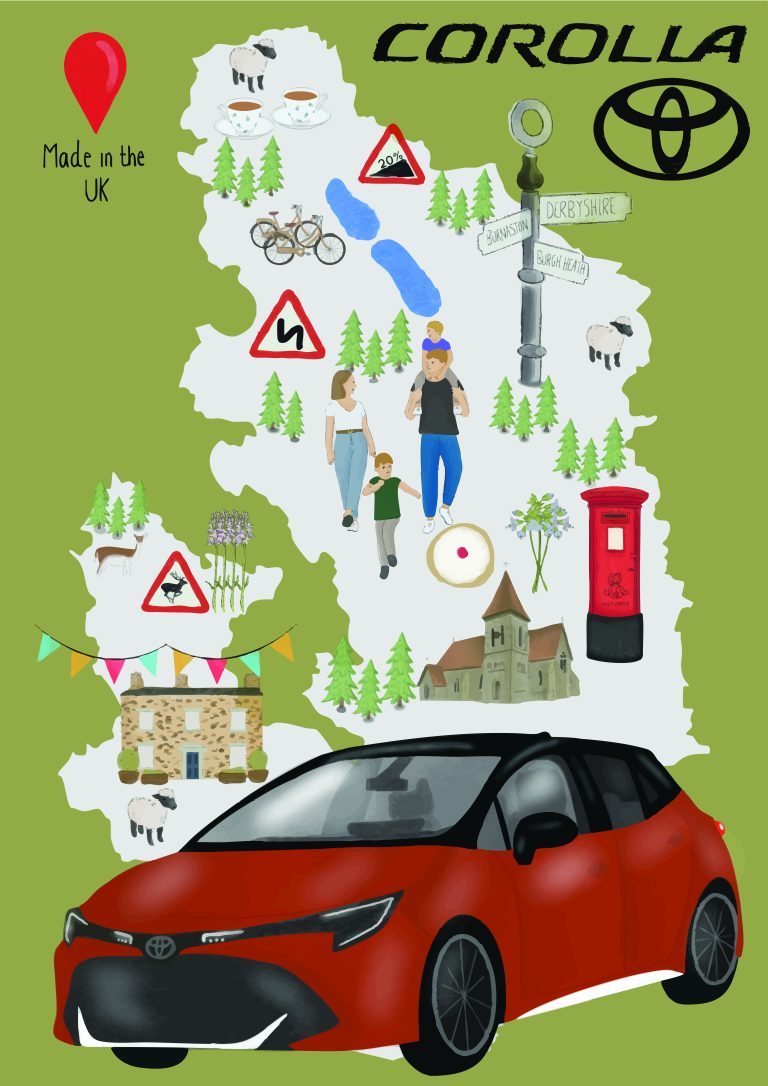 Highly commended UCA student Harriet Beadsley from Petworth, West Sussex