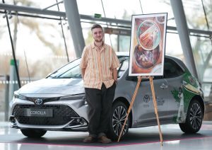 Corolla Great British Art Project - UCA competition winner: Lie Walters