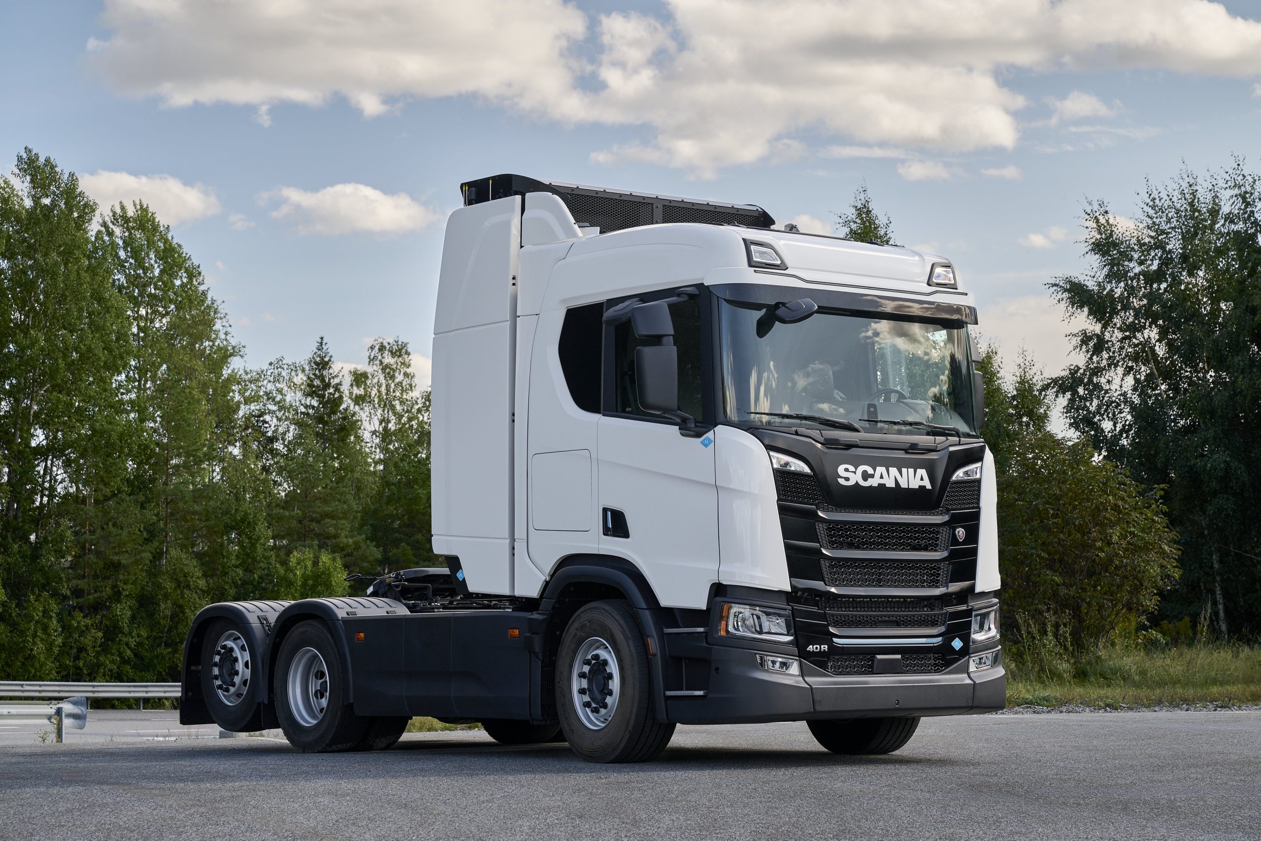 Photo: media.toyota.co.uk Toyota et Scania Testent des Poids Lourds à Pile à Combustible en Europe