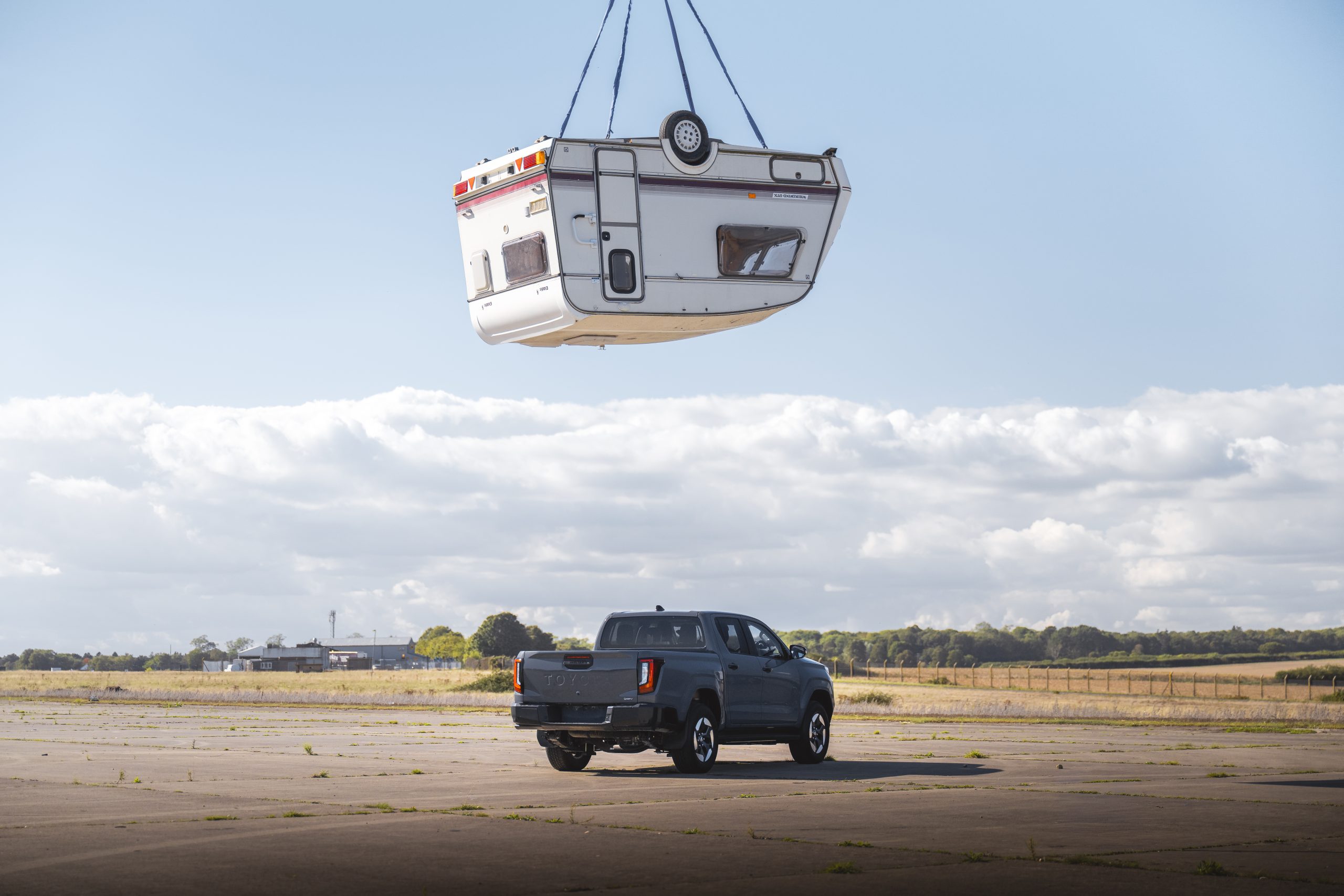 TOYOTA RECREATES LEGENDARY TV STUNT TO PROVE THE NEW ALL-ELECTRIC HILUX REMAINS ‘INDESTRUCTABLE’