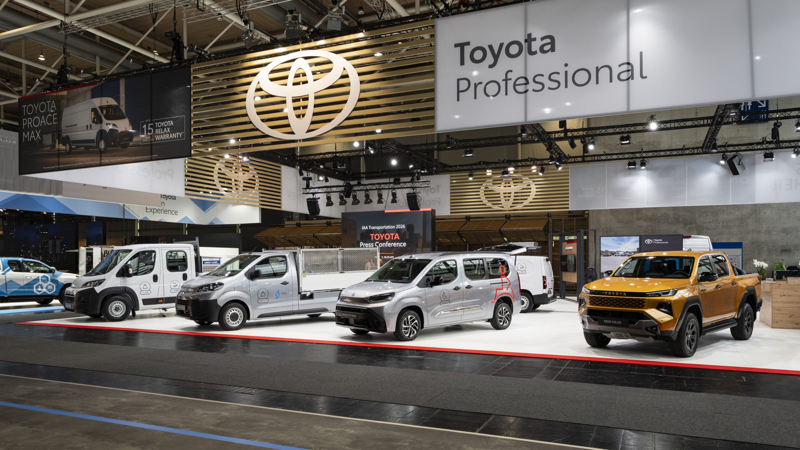 Toyota Targets further LCV market growth with quality, service and choice