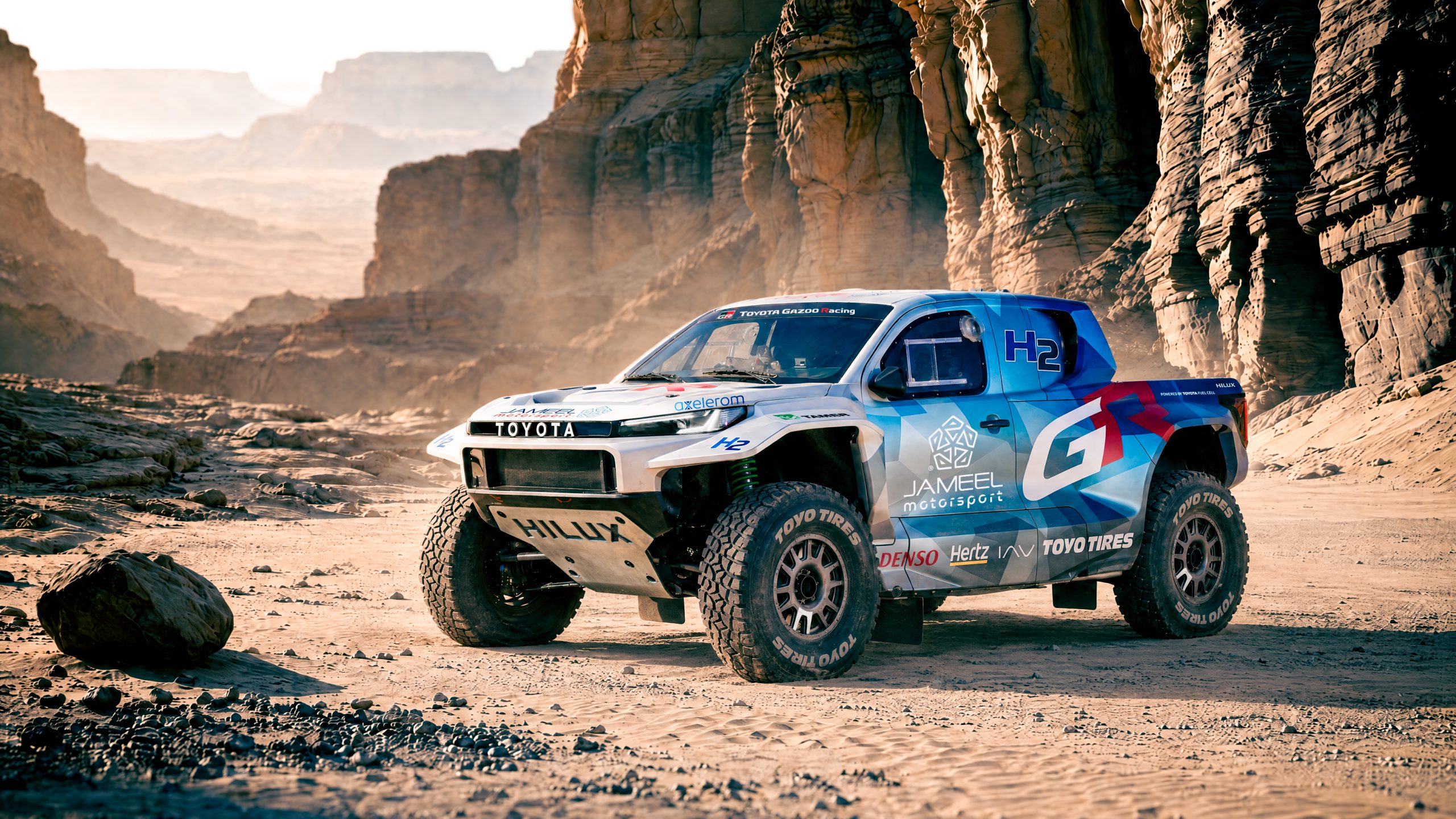 Gazoo Racing announces official partners for its FCEV challenge on the 2027 Dakar Rally